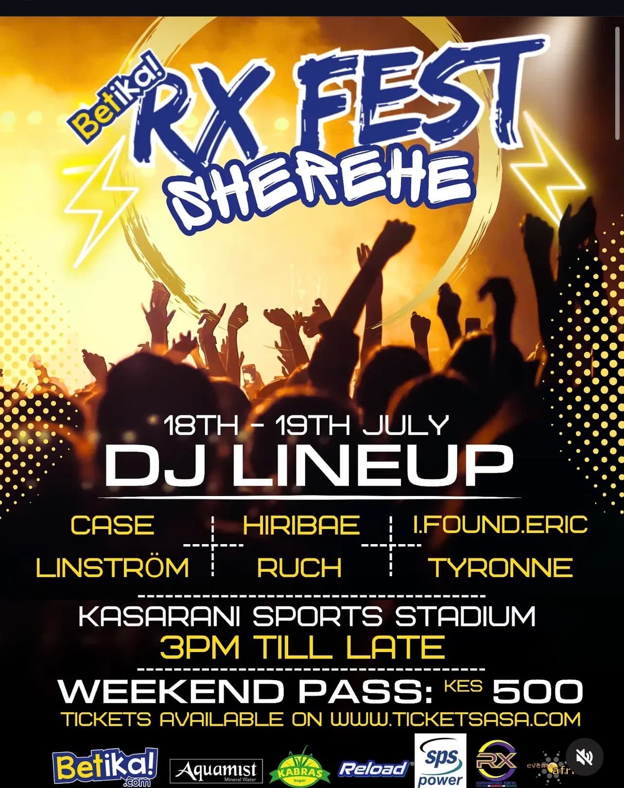 RX FEST Sherehe